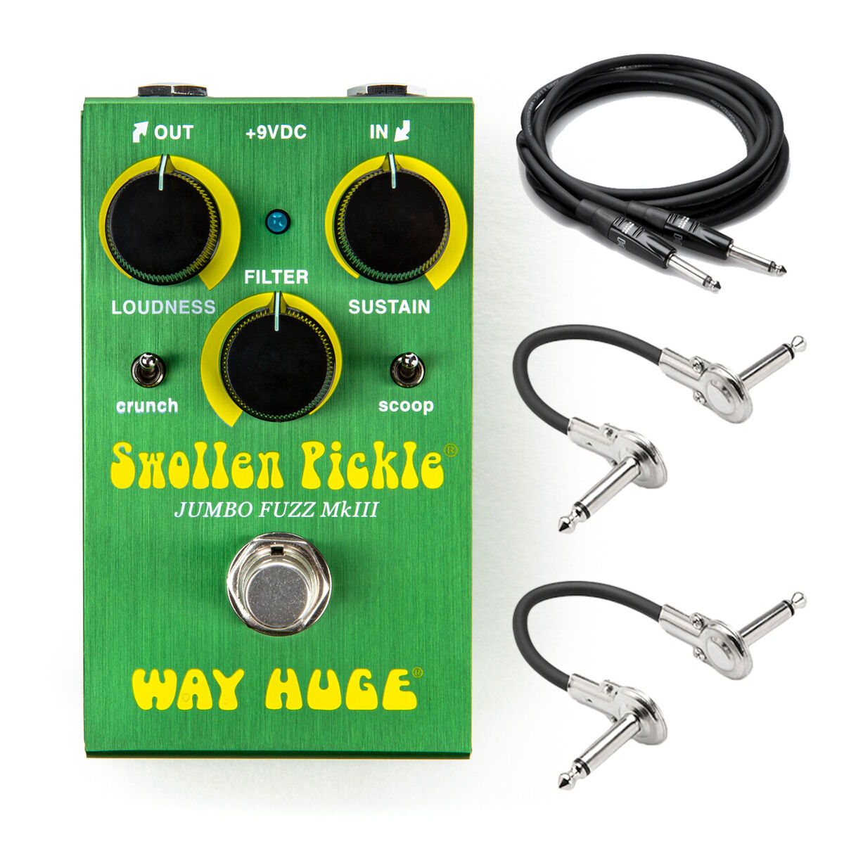 New Way Huge Smalls WM41 Swollen Pickle Fuzz Guitar Effects New Way Huge Smalls WM41 Swollen Pickle Fuzz Guitar Effects