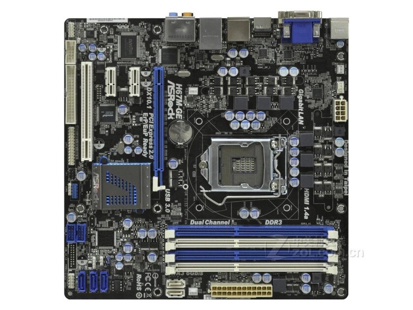 intel - ASRock製 MicroATXマザーボード　H67M-GE/HT　LGA1155 ASROCK H67M-GE Motherboard | Intel H67 | LGA 1155 | DDR3 | 4