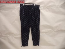 NWOT - Goodfellow  Co Men's Navy White Print Pajama Pants, Size XL ZE6P7