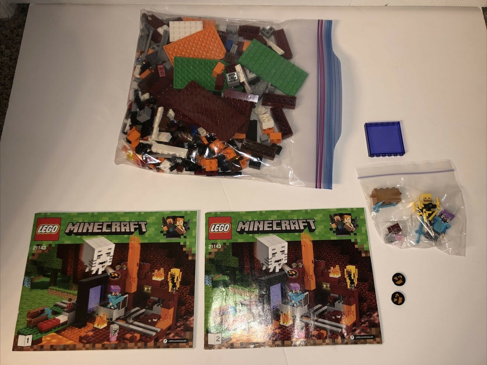 Lego Minecraft The Nether Portal 18 For Sale Online Ebay
