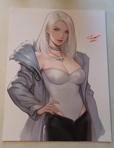 Emma Frost PinUp Color Illustration Art Print 8.5x11 by Keyeske No. 4 - 第 1/8 張圖片