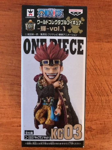 FIGURINE ONE PIECE WCF 2,5 POUCES LOG COLLECTION VOL. 1 "EUSTASS KID" KG03 BANPRESTO