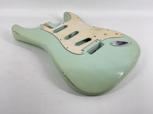MJT Official Custom Vintage Aged Nitro Guitar Body Mark Jenny VTS Floyd 3lbs11oz