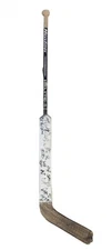 Vintage Heaton Goalie Hockey Stick Signed by Team
