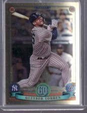 2019 Topps Gypsy Queen Gleyber Torres Gold Chrome Box-topper Yankees