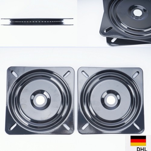 2Stk Drehteller Swivel 160mm*160mm 360° Drehung Kugellager Steuerstuhl Sitz Füße - Bild 10 von 10
