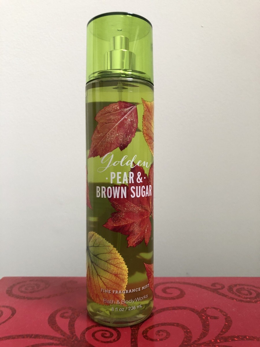 Bath & Body Works GOLDEN PEAR & BROWN SUGAR Fine Fragrance 8 oz