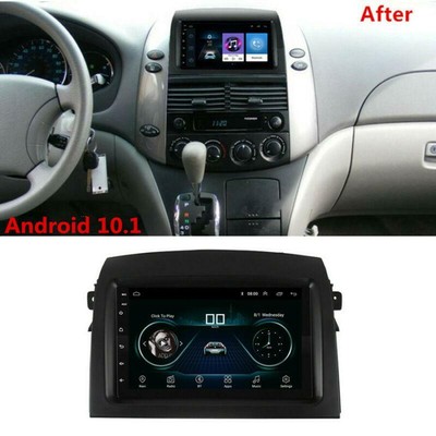 For 2004-10 Toyota Sienna 7'' Android 10.1 Car Stereo Radio GPS MP5 Player 2+32GB