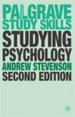 Studying Psychology (Macmillan Study Skills), Stevenson, Andrew, Very Good Book