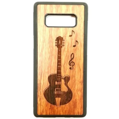 Guitar Design Wood Case For Samsung Note 8