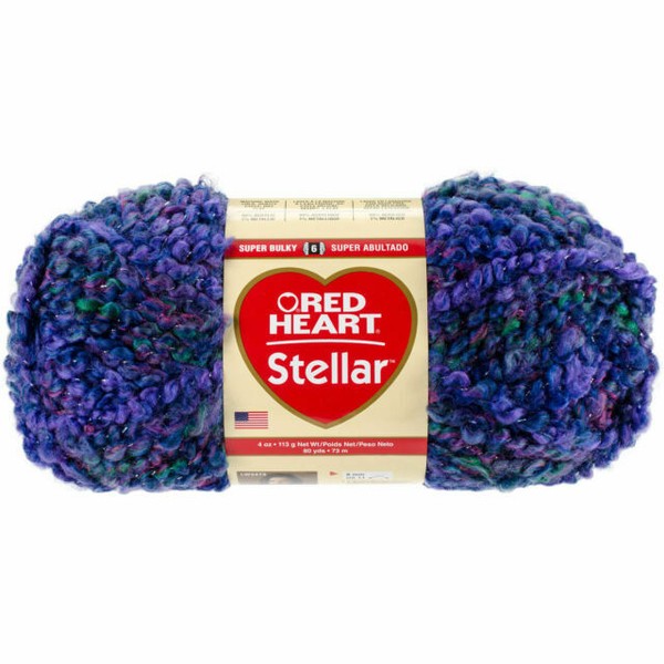 Red Heart Stellar Yarn Deep Space 073650849442 for sale online eBay