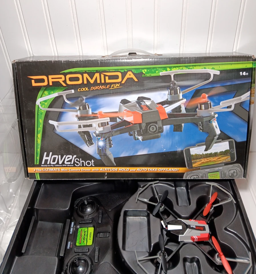 Dromida Hover Shot Ready to Fly 120MM FPV CAMERA DRONE (Tested) - Image 2 of 4