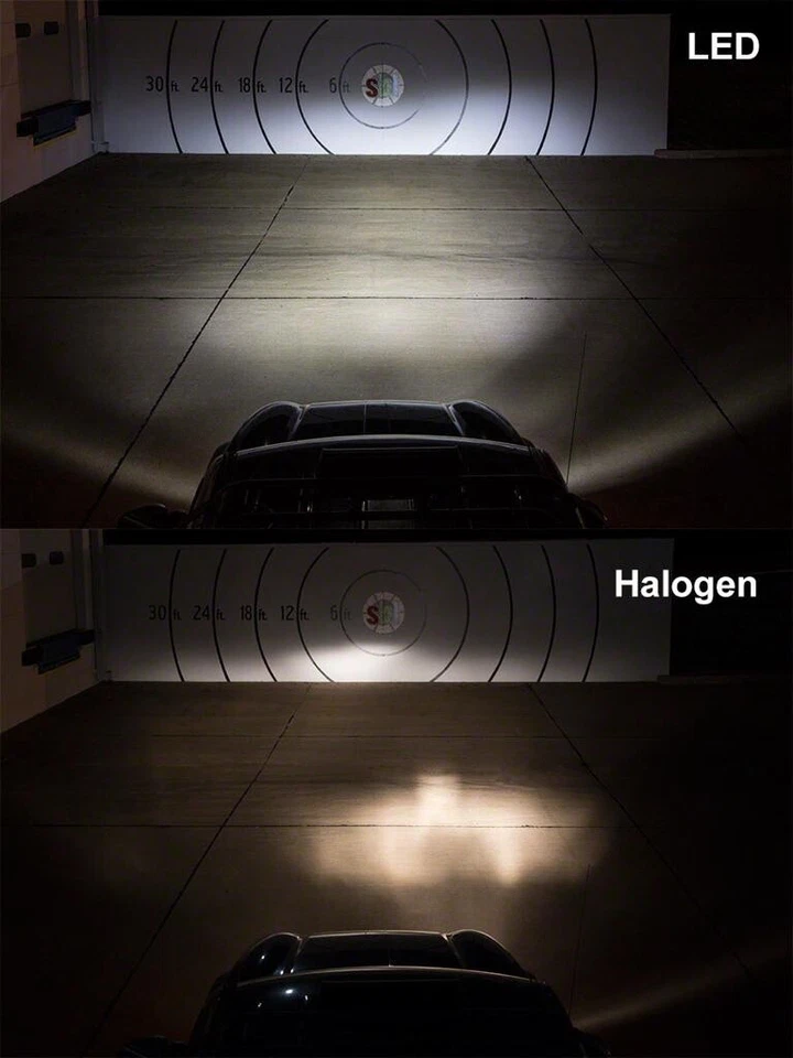 9003 H4 LED Car Lights Headlight Bulbs Kit Bike Suv Bulb Xentec 5k 5000k White - Image 3 of 4