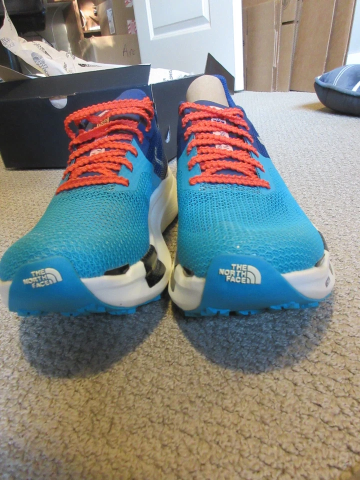 Womens New North Face Summit Series Vectiv Pro Trail Running Shoes 9.5 Bluebird Foto 3 de 4