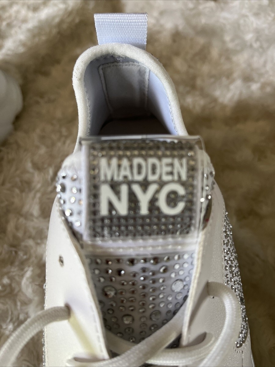 Steve Madden Madden NYC Rhinestone Athletic Sneaker Shoes Steve Madden Madden NYC Rhinestone Athletic Sneaker Shoes