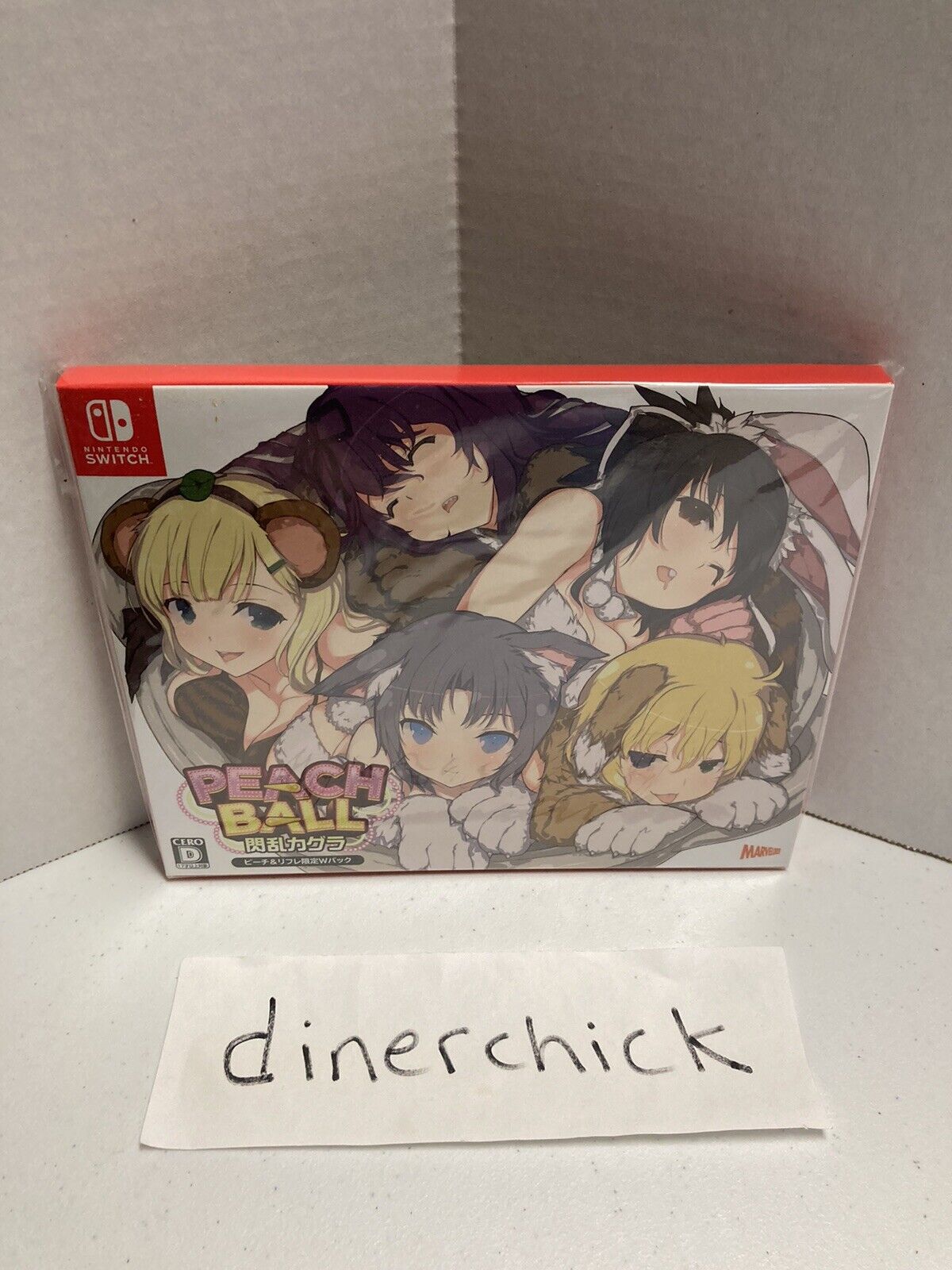 Senran Kagura Peach Ball Nintendo Switch US Game Neuf/New Sealed