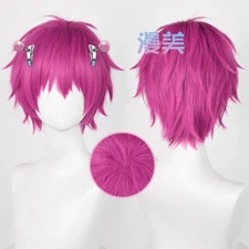 The Disastrous Life of Saiki K Saiki Kusuo Wig Halloween Party Cosplay Wigs 