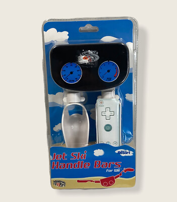 Jet Ski Handle Bars For Nintendo Wii Wii-403 Compatible Motion Plus New Sealed