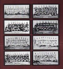 1913 Fatima Tobacco T200 Complete 16 team cards SET ~ 1988 REPRINT