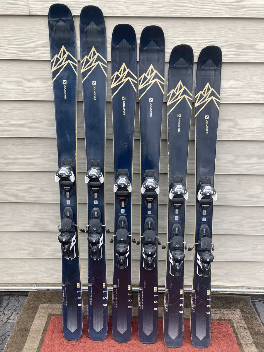 Salomon QST 99 Demo Ski's w/Salomon Warden 11 Bindings - ALL SIZES **CLEAN**