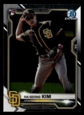 2021 Bowman Chrome Ha-Seong Kim 97 RC | San Diego Padres