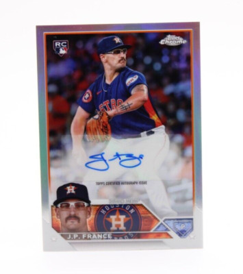 J.P. FRANCE 2023 Topps Chrome Update RC Autograph Refractor /499