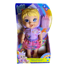 Baby Alive Tinycorns Doll Unicorn Accessories Drinks Wets Blonde Hair Toy For Sale Online Ebay