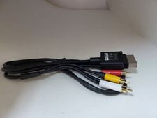 NEW Official OEM Microsoft AV AUDIO VIDEO Composite Cable for the XBOX 360 O7
