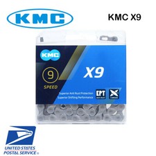 KMCX9 9-Speed Stretch-Proof Bike Chain Road MTB X9.93 fits Shimano SRAM