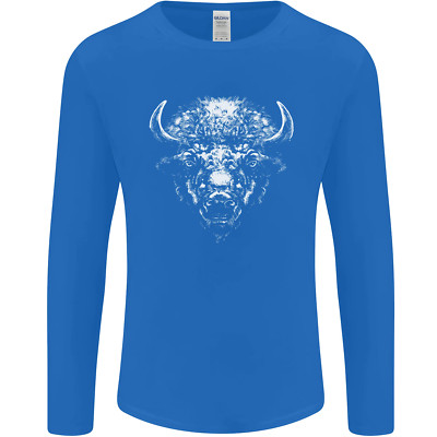 A Buffalo Head Herren Langarmshirt