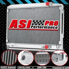 ASI 2-ROW Aluminum Radiator For Mercedes SL R107/C107 380 SL/SLC 1075011701