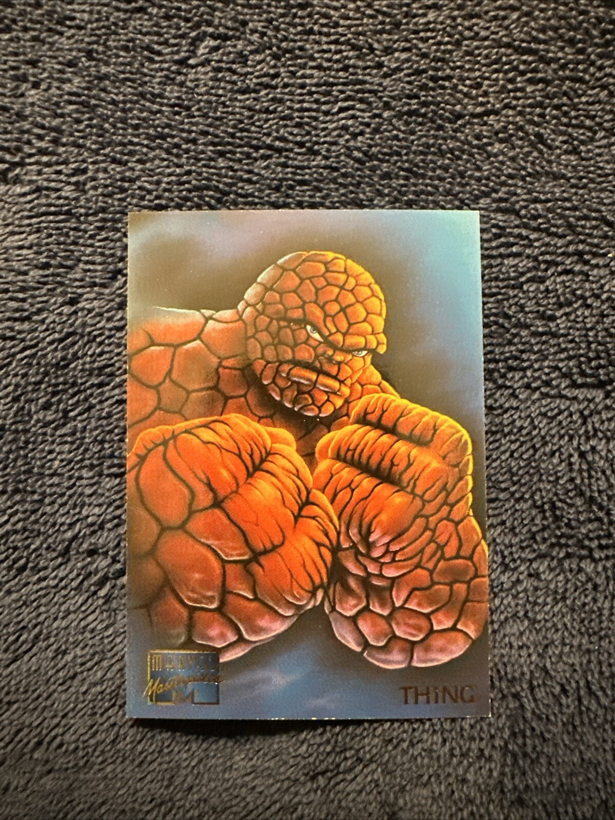 1995 Fleer Marvel Masterpieces Thing #101
