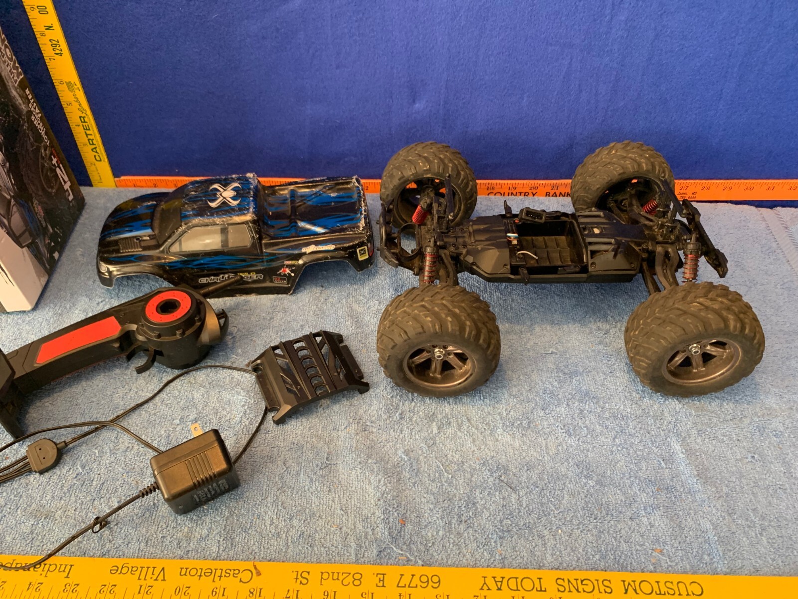 BCP IPX4 Monster Truck RC   NO BATTERY
