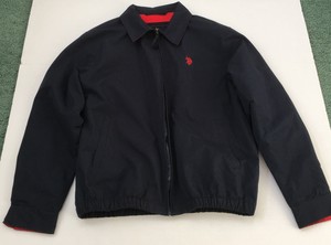 us polo red jacket
