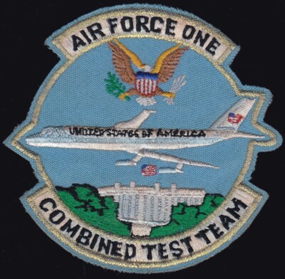 USAF AF1 Air Force One Combined Test Team Patch S-24