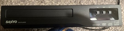 SANYO DVD Player Dolby Black Composite 2015