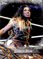 EMBER MOON 2017 Topps WWE Women's Division Matches and Moments NXT Card #NXT-20