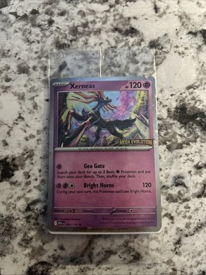 Xerneas Mega Evolution Promo Best Buy Pokemon Card 