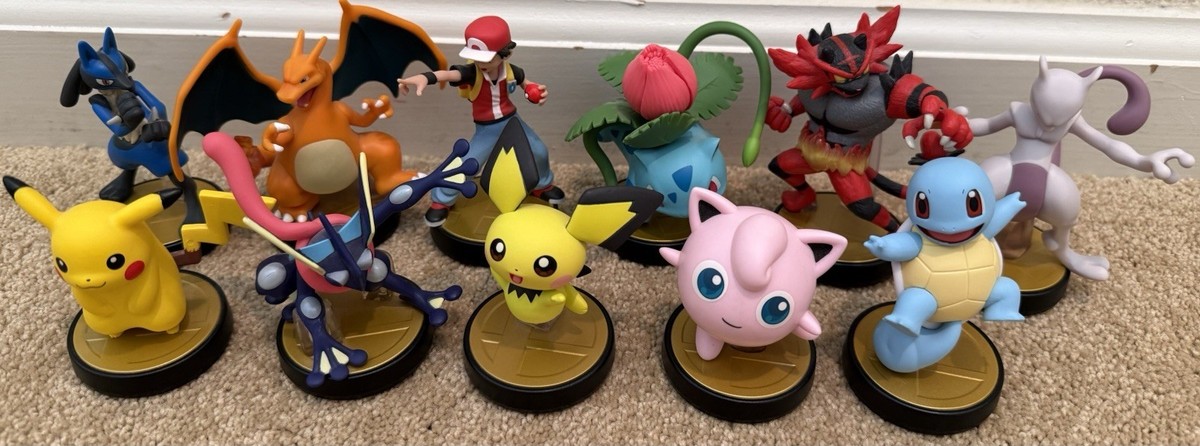 amiibo ポケモン 10体セット Super Smash Bros. Pokemon Amiibo COMPLETE SET OF 11 Nintendo Lot