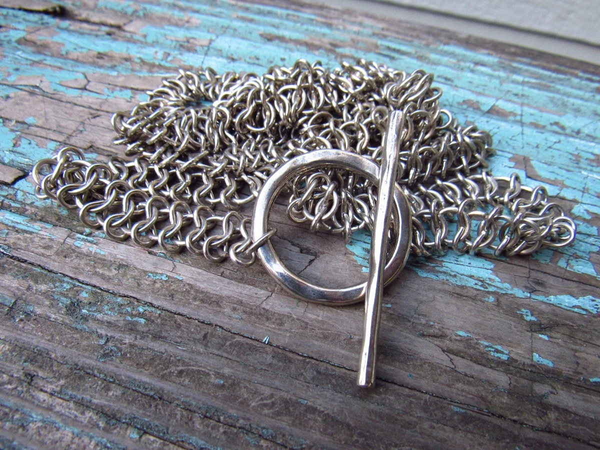 Vintage Rare Y2K Armani Exchange silver tone womens chunky chain link belt 31.5” Vintage Chunky Chain Belt - Etsy main image 3