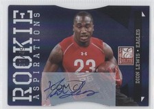 2011 Donruss Elite Aspirations Die-Cut Signatures /49 Dion Lewis Rookie Auto RC