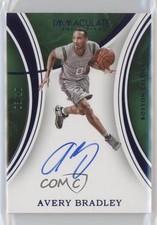 2015-16 Panini Immaculate Signatures Blue 3/10 Avery Bradley #S-AB Auto uk2
