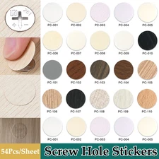 Stickers Furniture Protector Self-Adhesive Screw Cap Cover Nail Hole Cover Caps