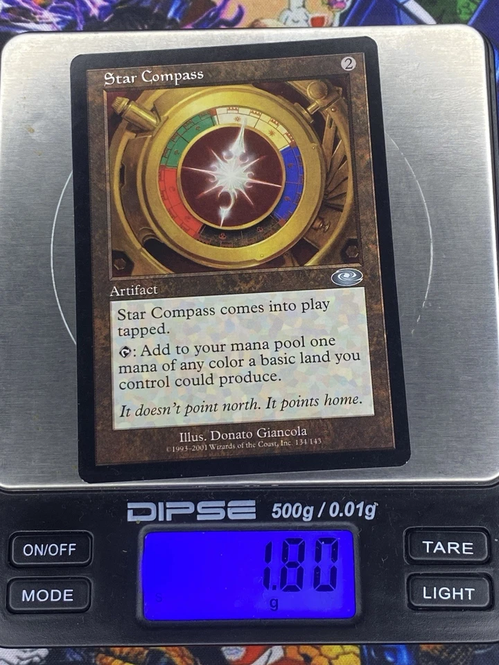 MTG Star Compass 🇬🇧 ⚪️ NM Magic TCG Planeshift 2001 Vintage OG Artifact Staple - Bild 4 von 4