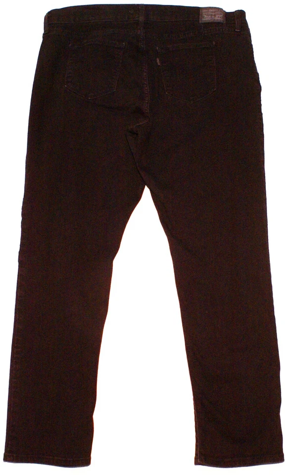 Levi's 311 Shaping Skinny Womens Jeans Size 20W (39X28) Black Stretch Denim - Image 2 of 3