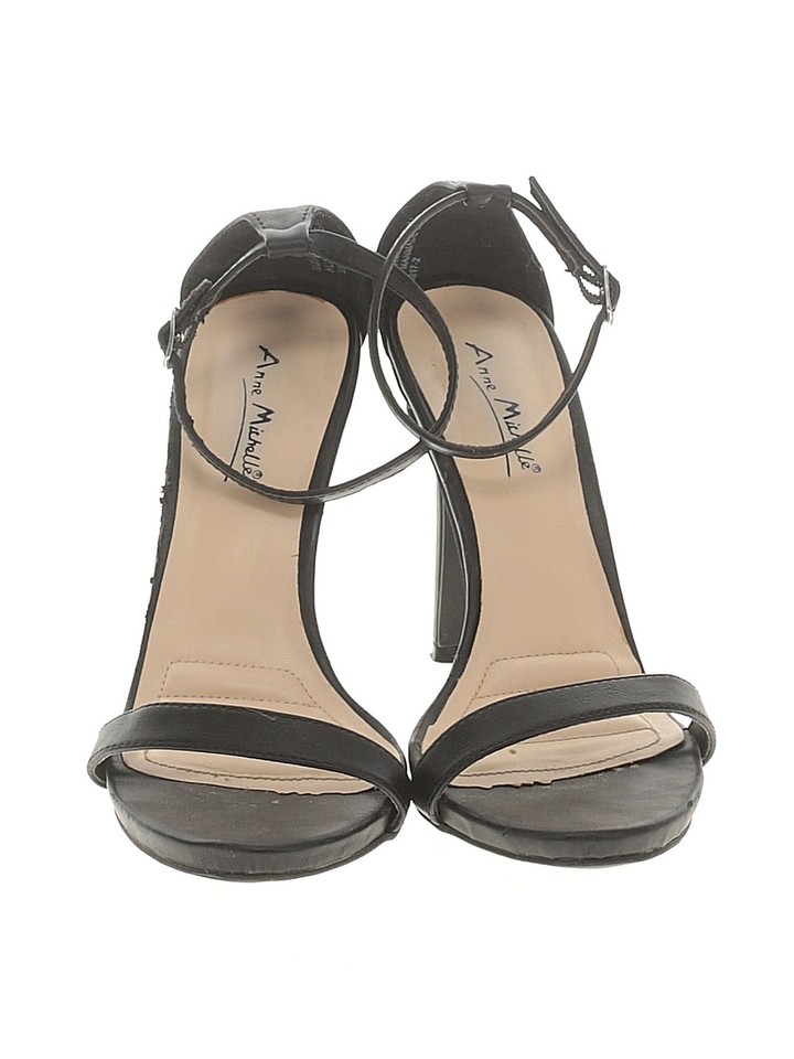Anne Michelle Women Black Heels US 7.5 | eBay