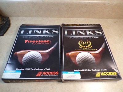 Links PC Game Add-on Vintage 3.5  Floppy MS-DOS Firestone Bay Hill Club courses