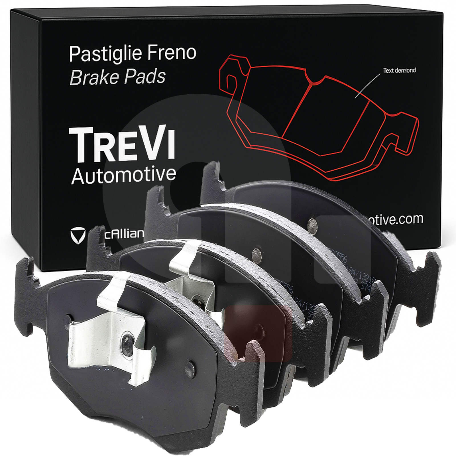 Set Pastillas Freno Delanteros Trevi Fiat 500 500L Panda 312 Lancia Ypsilon 843