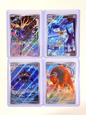 Chaos Rising Illustration Rare - Xerneas #091/086, Tauros #096/086 & More (4)
