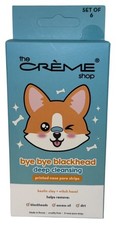 The Cr me Shop "Bye Bye Blackhead" Deep Cleansing Nose Pore Strips Set of 6